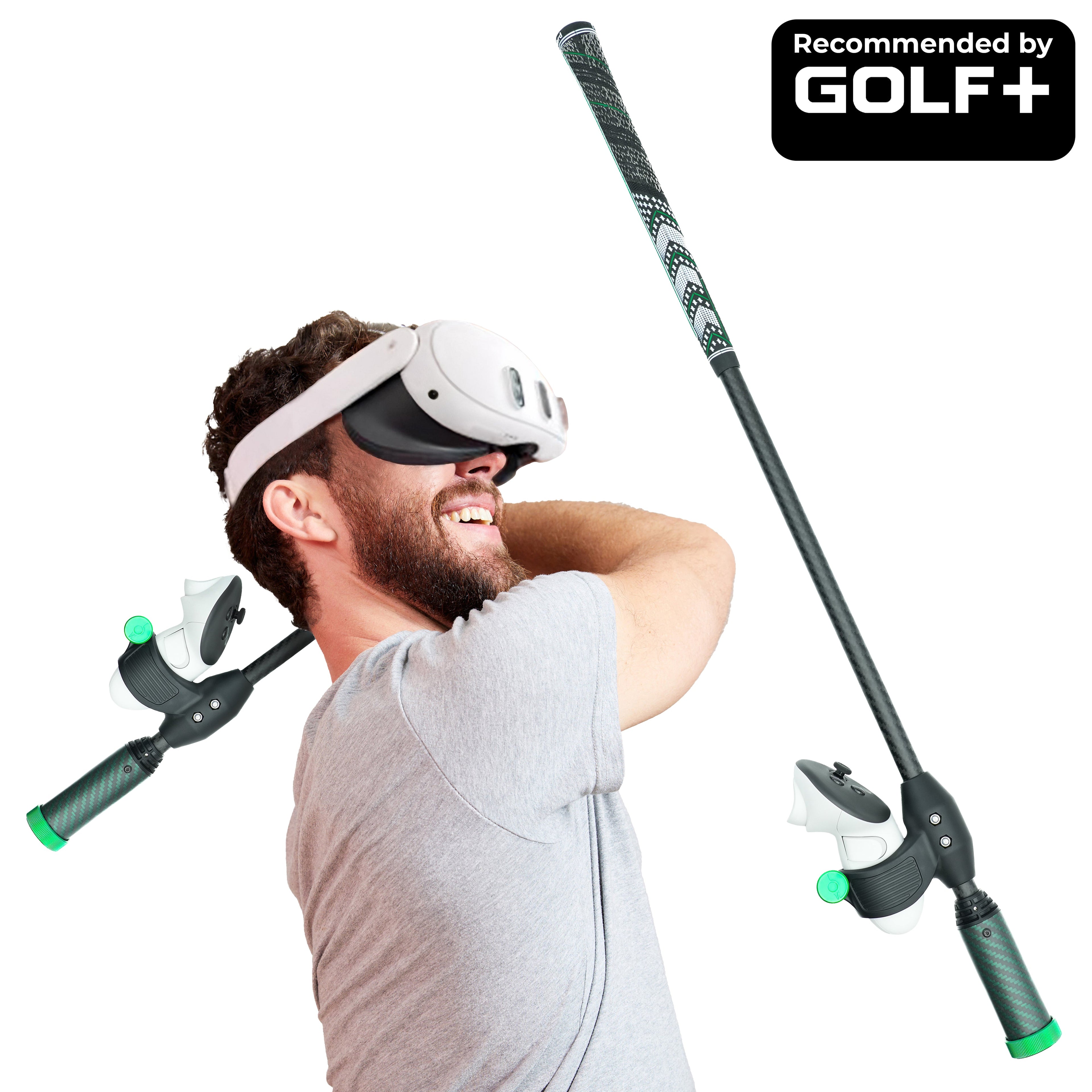 DriVR Elite - Adjustable VR Weighted Golf Club Handle Accessory